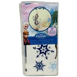 5 for $25| Frozen Olaf Peel & Stick 25 Wall Decals